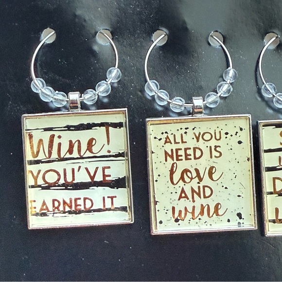 NEW Wine Charms Set - Picture 4 of 6
